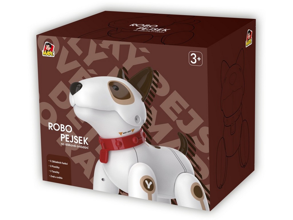 12613 - Pejsek na ovládání 22 cm
