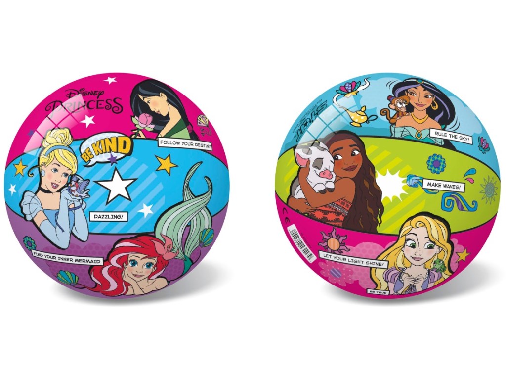 Míč Disney princezny, 14 cm