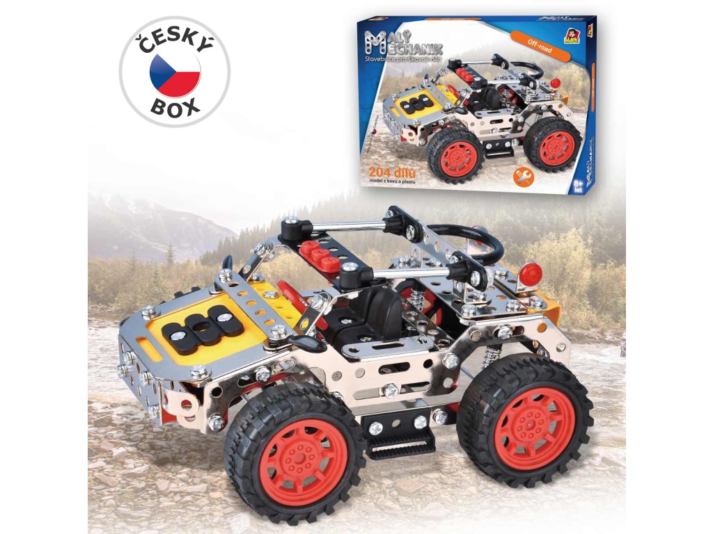 13987 - Malý mechanik - Off-road, 204 ks, 28 x 37 x 4,5 cm