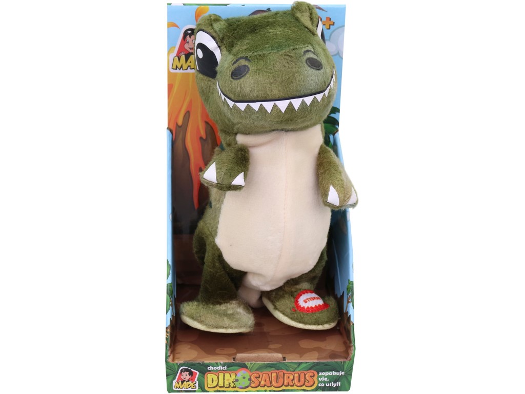 15650 - Dinosaurus chodící, 10 x 10 x 19 cm