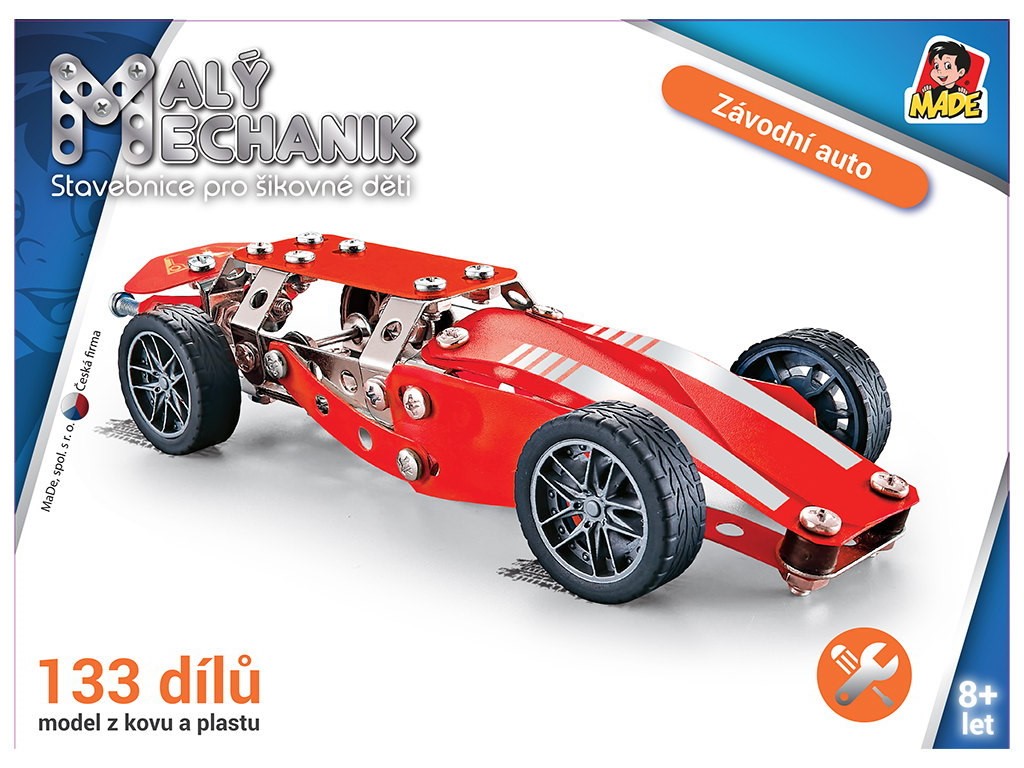 Malý mechanik - formule, 133 dílků