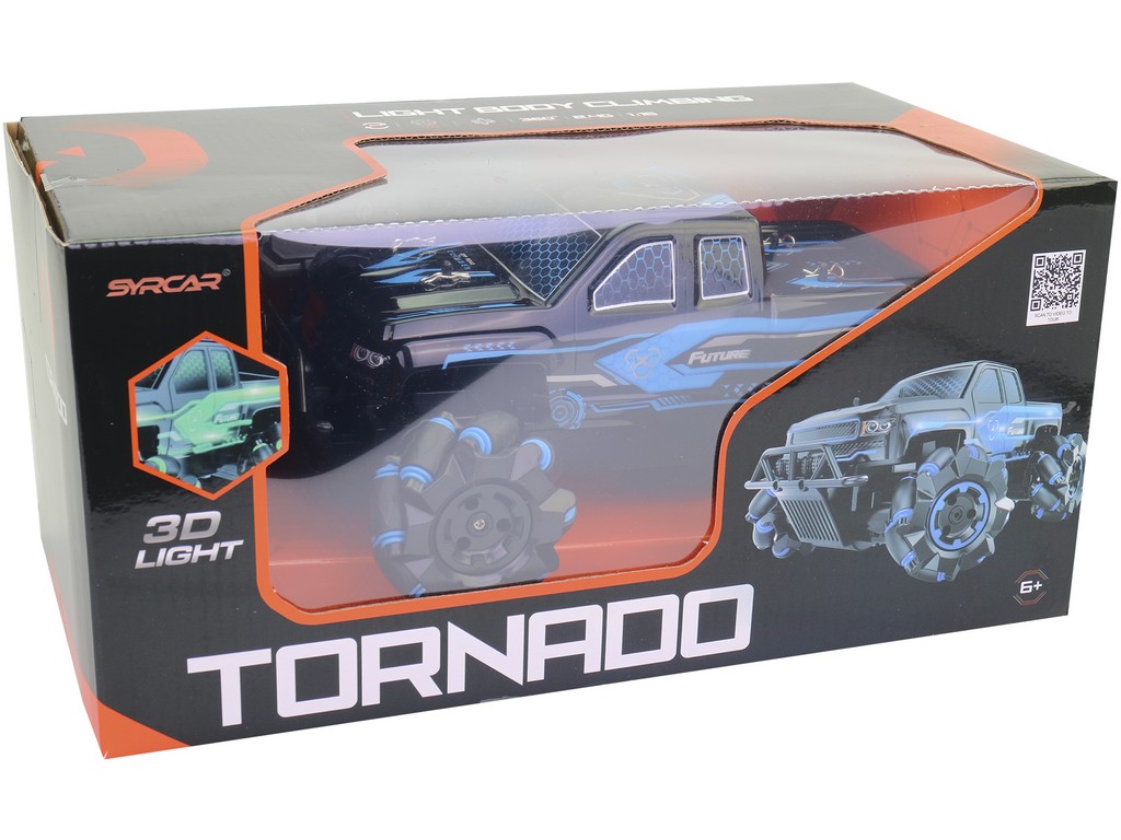 16694 - Auto na ovládání, pohybem ruky, světlo, dvě barvy 25 cm