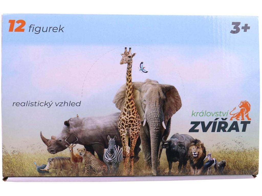 Zvířátka lesní 12 ks v display boxu, 12,5 cm