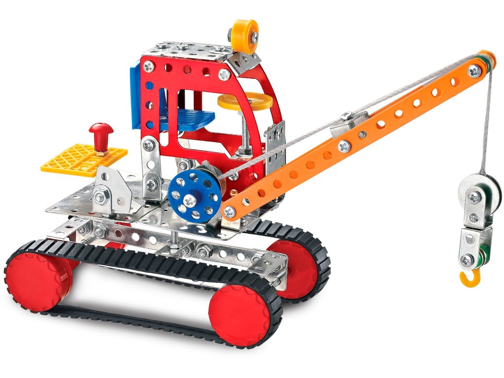 17958 - Malý mechanik jeřáb, 204 ks