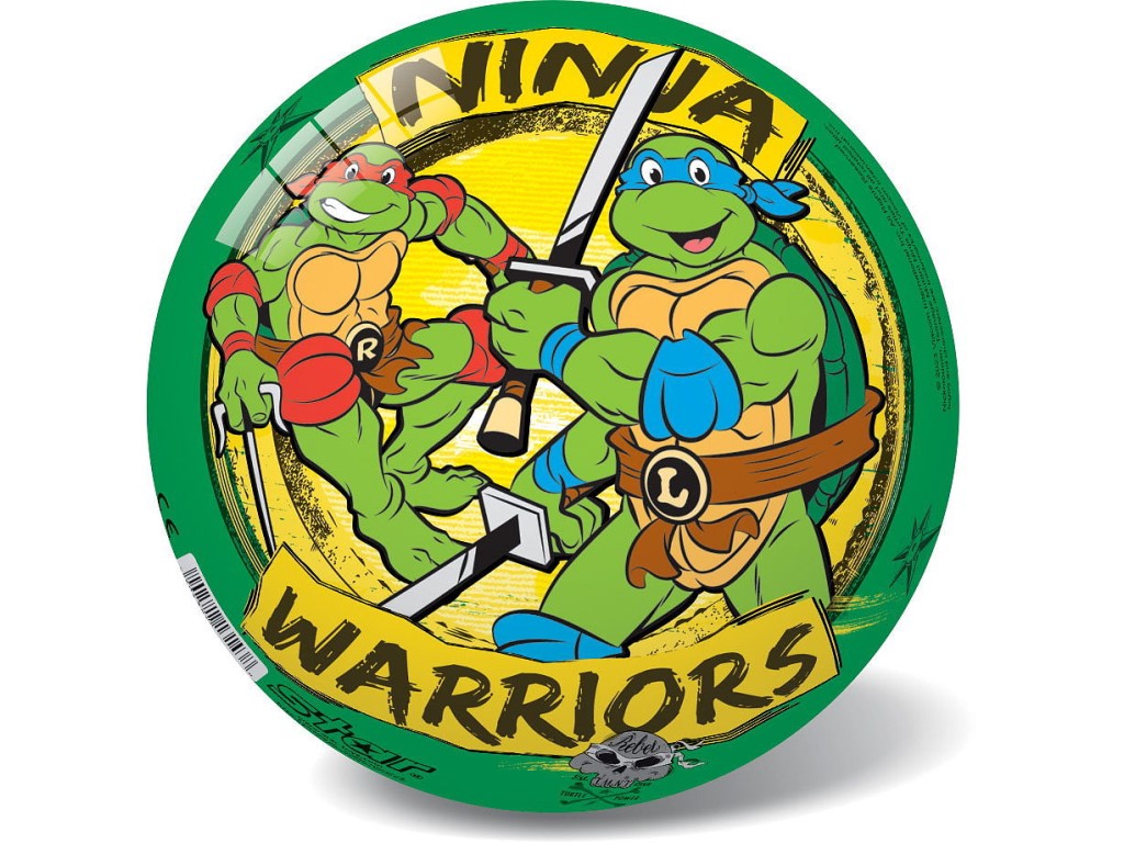 20207 - Míč Turtles retro, 14 cm