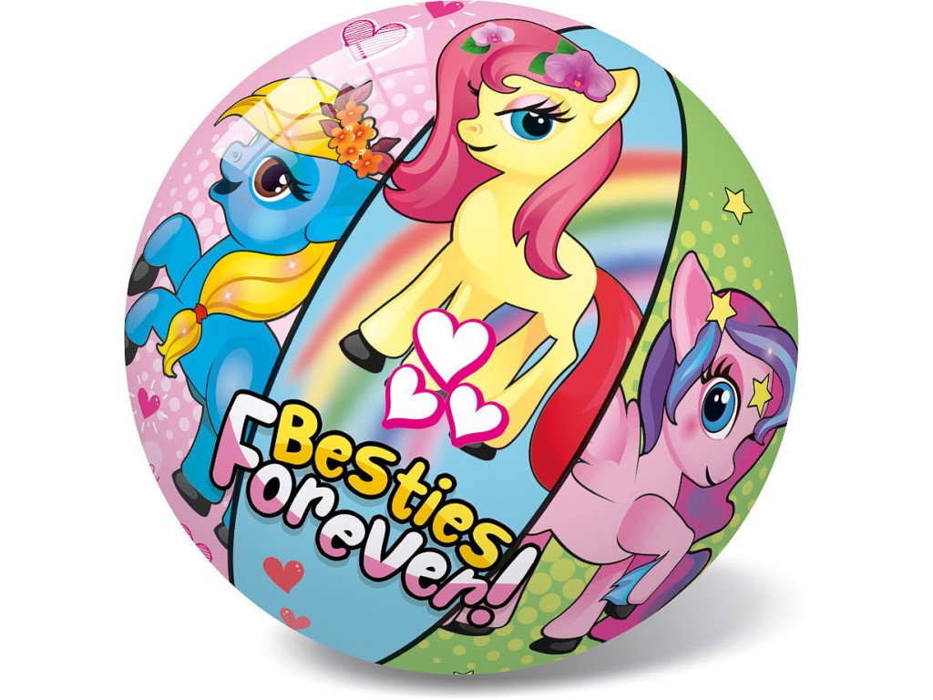 20227 - Míč Pony - Besties forever, 23 cm