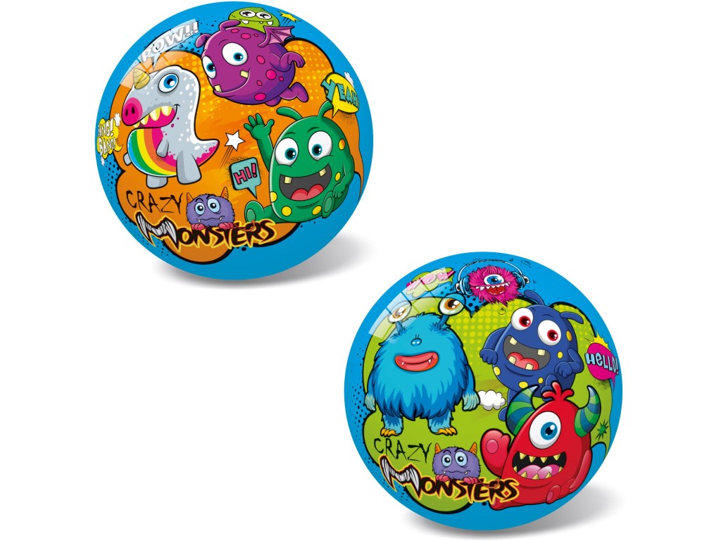 Míč Crazy monster, 23 cm