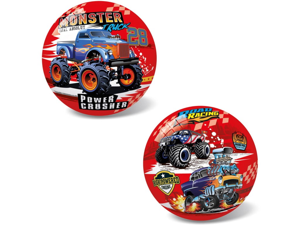 20232 - Míč Super Cars - Monster truck, 14 cm