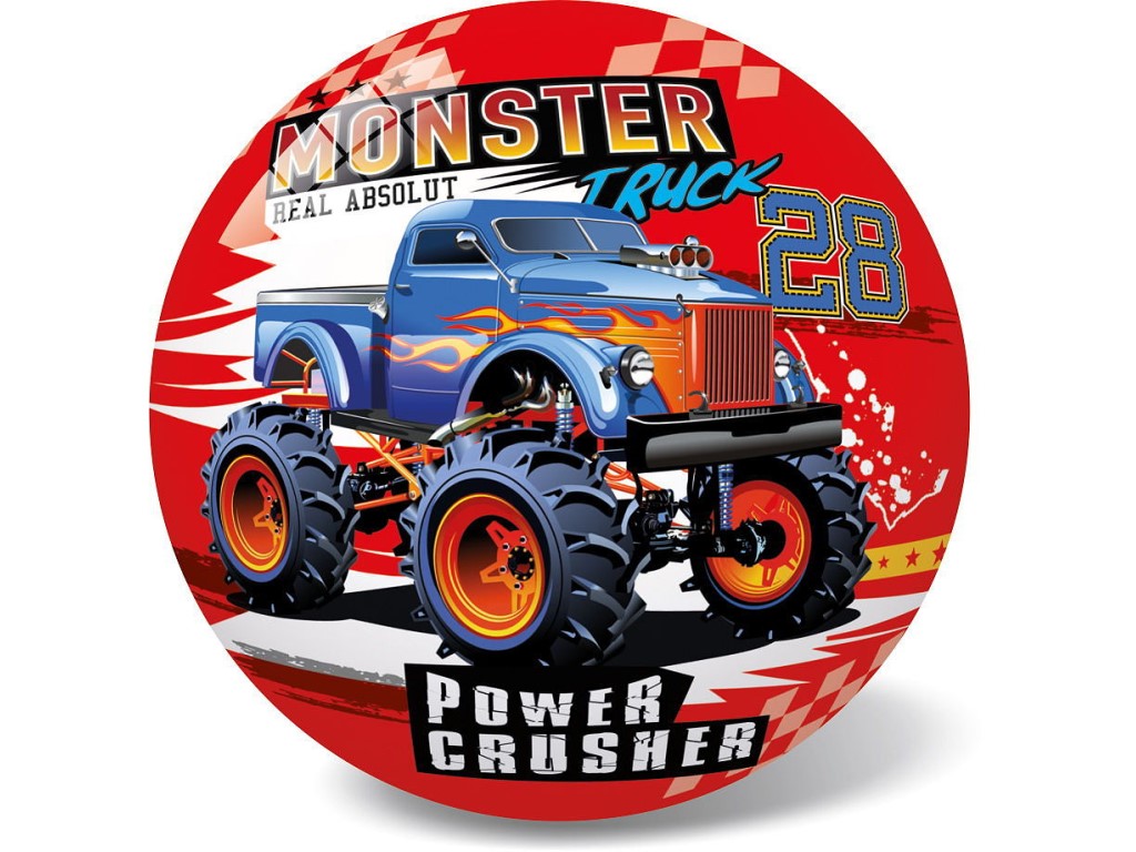 20232 - Míč Super Cars - Monster truck, 14 cm