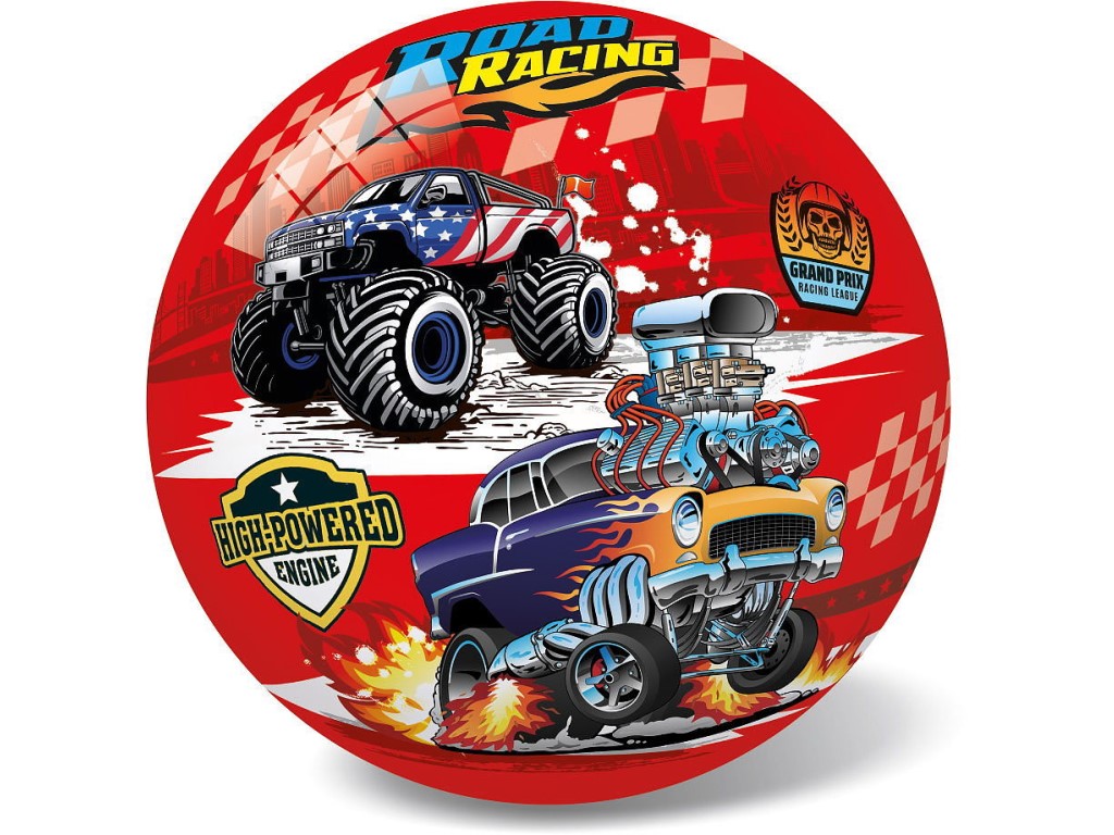 20232 - Míč Super Cars - Monster truck, 14 cm