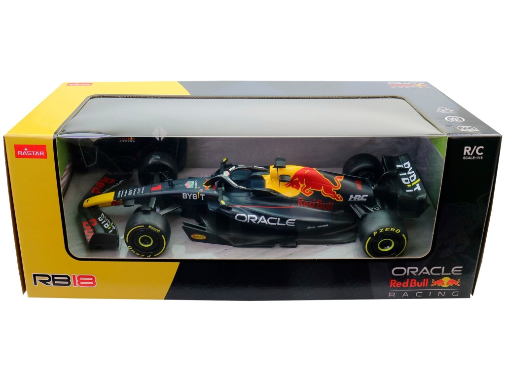 Formule na ovládání, licence Redbull Racing, 2,4 GHz, 1:18