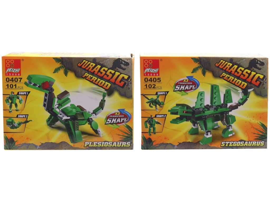 Kostky dinosaurus, 8 ks v display boxu