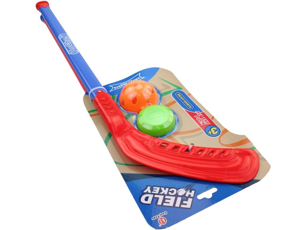 Hokejka s míčkem a pukem, 67 cm
