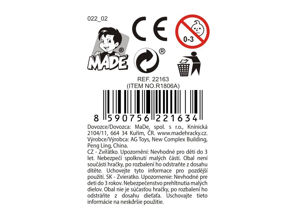 Myš na natažení, 12 kusů v display boxu
