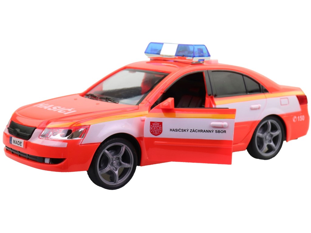 Hasičské osobní auto s českým hlasem, CZ box