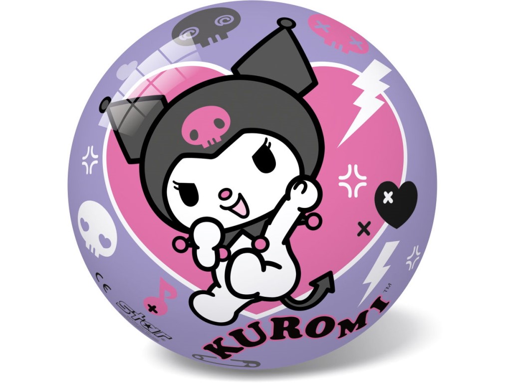 Míč KUROMI, 14 cm