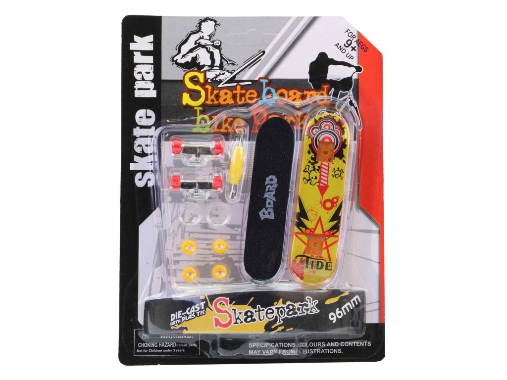 Skateboard na prsty