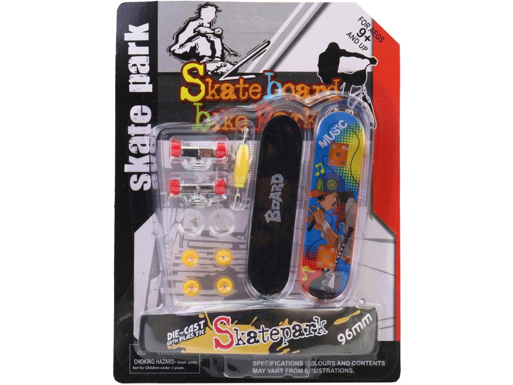 Skateboard na prsty
