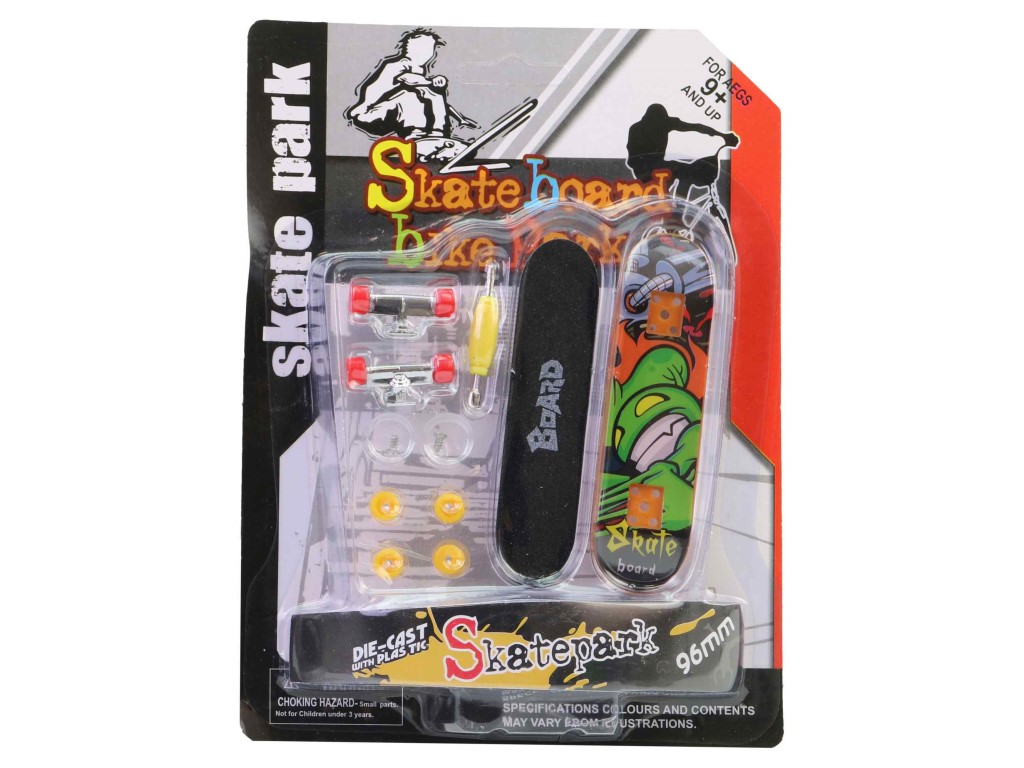 Skateboard na prsty