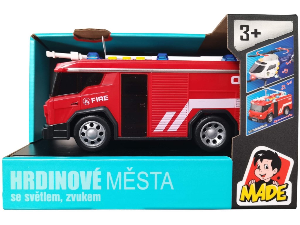 Auto hasiči, 1:24 s bateriemi
