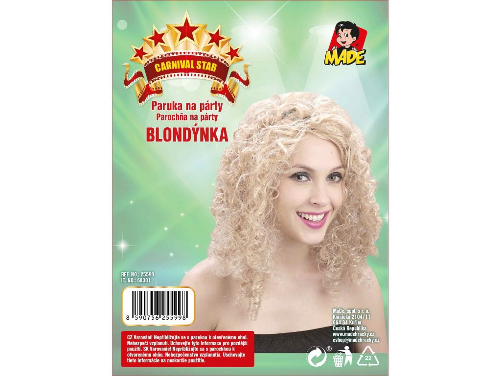 Paruka Blonde