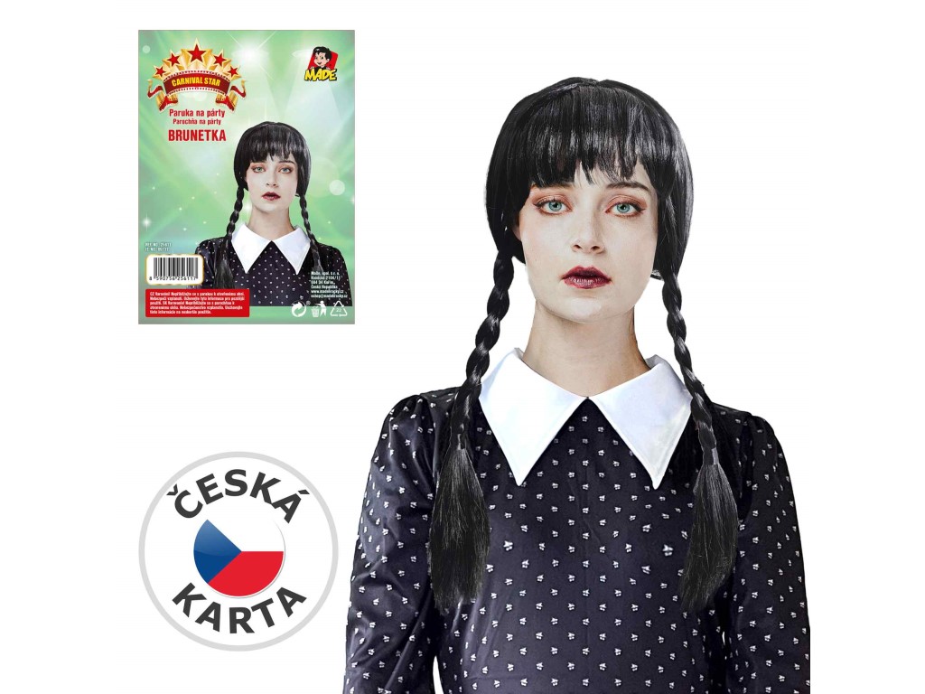 Paruka Wig-black