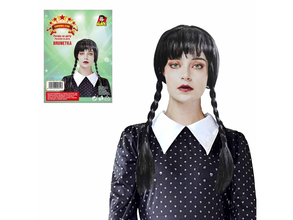 Paruka Wig-black