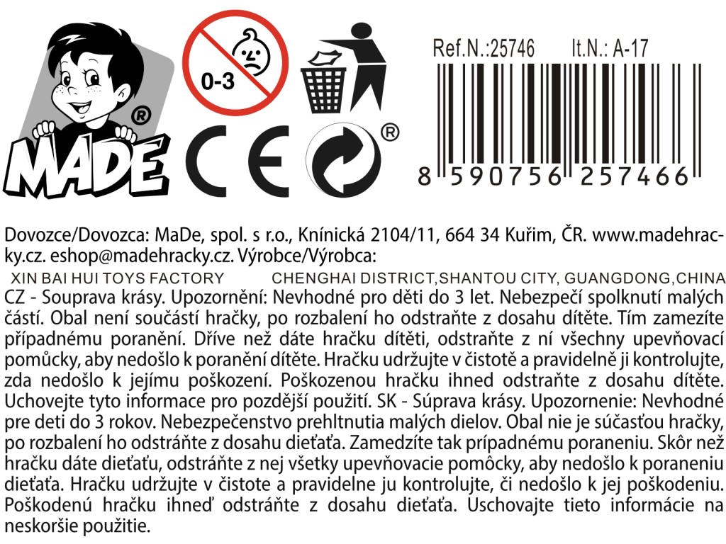 Souprava krásy