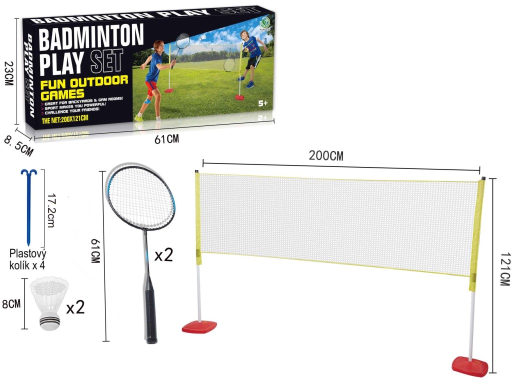 Badminton set