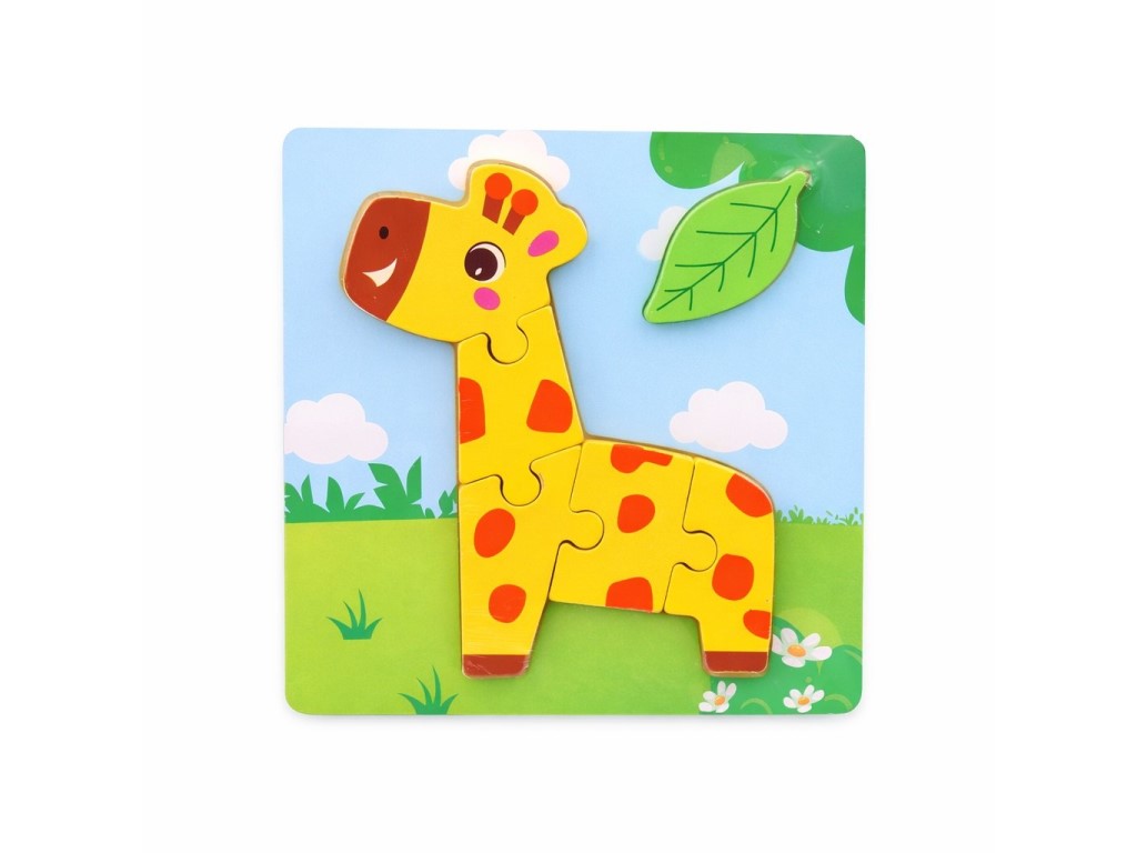 Puzzle zvířátka, 15 x 15 cm