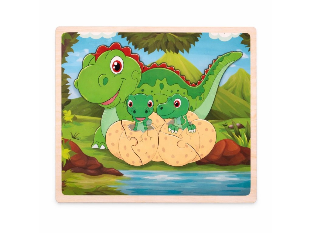Puzzle zvířátka, 22,5 x 14,5 cm