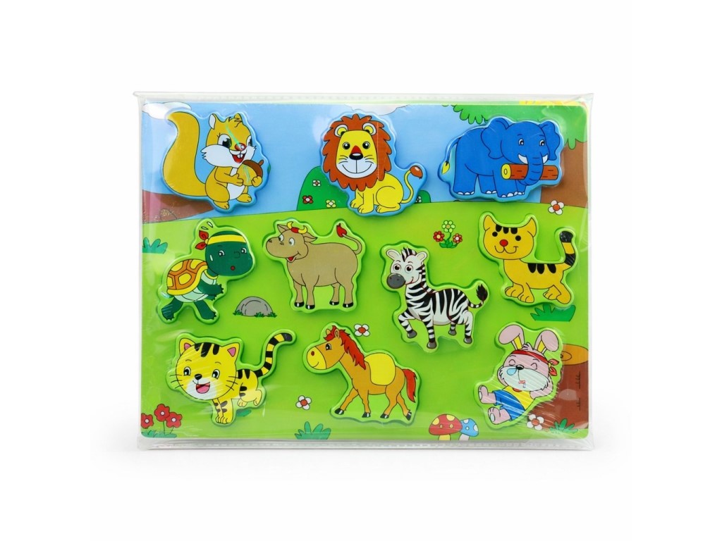 Puzzle zvířátka, 30 x 21 cm