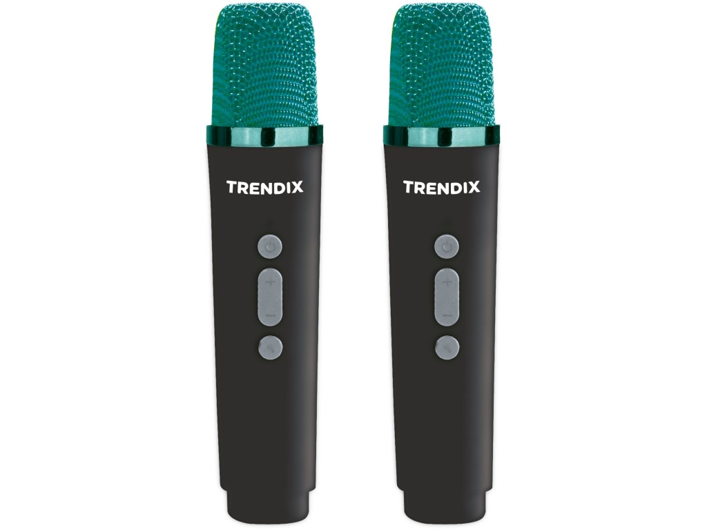 Karaoke reproduktor Tropical Vibes s 2 bezdrátovými mikrofony (Bluetooth) – NEW 2026