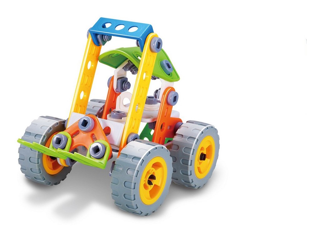 Malý Mechanik Junior, nakladač, 84 dílů, 30 x 23 cm