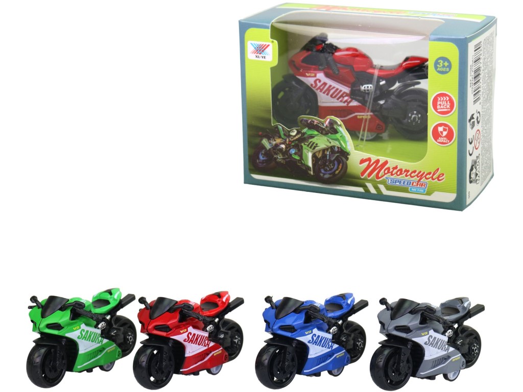 Motorka závodní, 9 cm