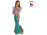 00983 - Šaty na karneval - mořská panna, 120-130 cm