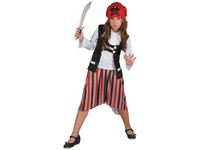 01809 - Šaty na karneval - pirát, 130-140 cm