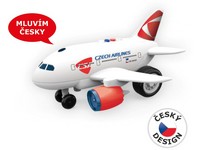 MADE Letadlo ČSA s českým hlasem 30 cm