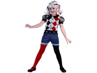 09316 - Šaty na karneval -  veselý klaun, 120 - 130 cm