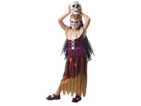 09331 - Šaty na karneval -  čarodějka, 120 - 130  cm
