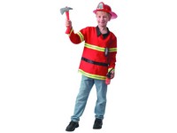 09345 - Šaty na karneval - hasič, 110 - 120 cm