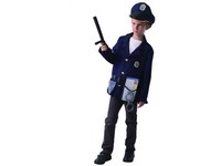 09350 - Šaty na karneval - policista, 130 - 140 cm