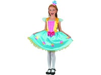 09402 - Šaty na karneval - cupcake,  110 - 120 cm