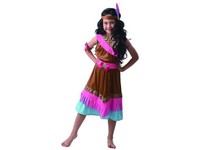 09540 - Šaty na karneval - indiánka, 110 - 120 cm
