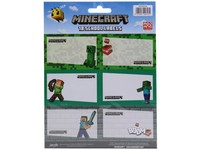 12626 - Samolepky Minecraft 18 ks