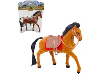 15690 - Kůň se sedlem, 21 x 20 x 7 cm
