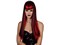 82539 - Paruka červenočerná dlouhé vlasy