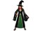 00973 - Šaty na karneval - čarodějka, 120-130 cm