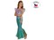 00983 - Šaty na karneval - mořská panna, 120-130 cm