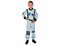03955 - Šaty na karneval - kosmonaut, 110-120 cm